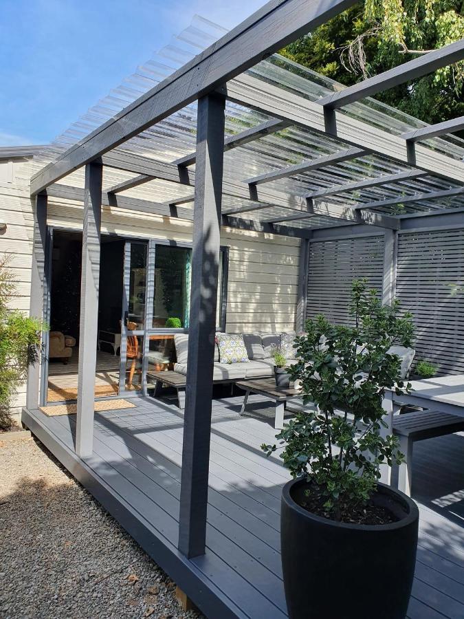 Ferienwohnung The Tin Hut Blenheim Exterior foto