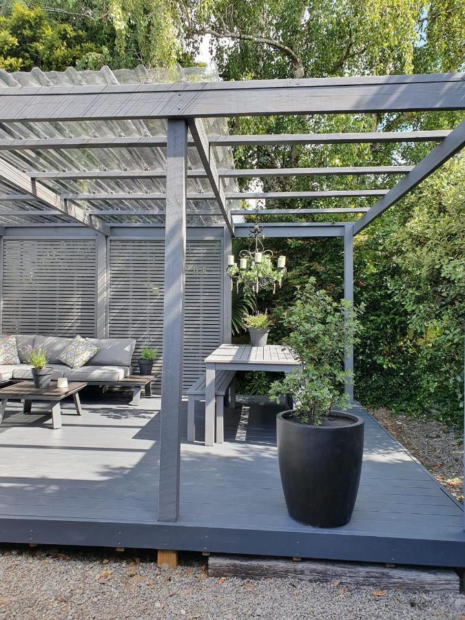 Ferienwohnung The Tin Hut Blenheim Exterior foto